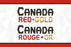 CanadaRED+GOLD / CanadaROUGE+OR